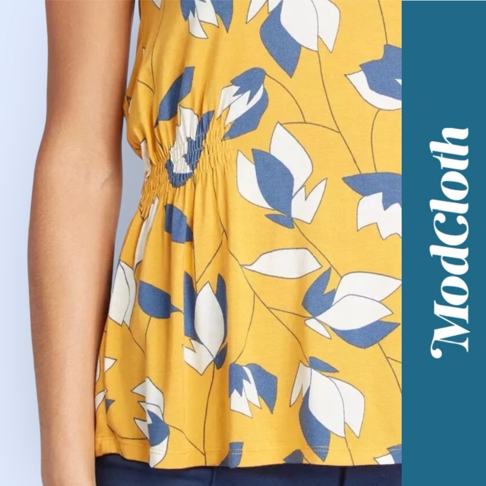 ModCloth Easily Leisurely Top, Size 1X, MSRP $39 - Picture 2 of 9